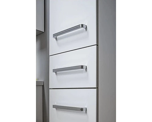 Купить Пенал напольный белый с бельевой корзиной Aquanet Сиена 00189248 в магазине сантехники Santeh-Crystal.ru