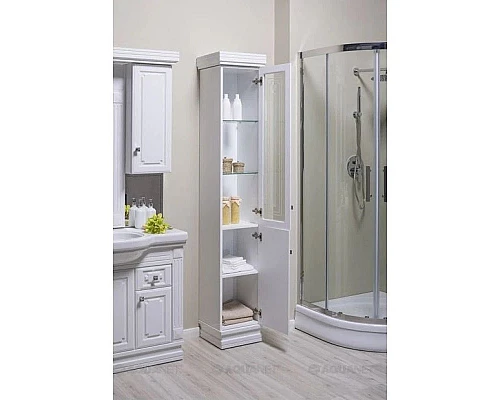 Заказать Пенал напольный белый Aquanet Фредерика 00175755 в магазине сантехники Santeh-Crystal.ru