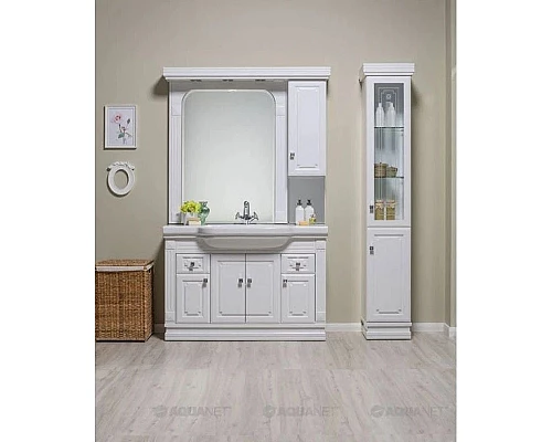 Заказать Пенал напольный белый Aquanet Фредерика 00175755 в магазине сантехники Santeh-Crystal.ru