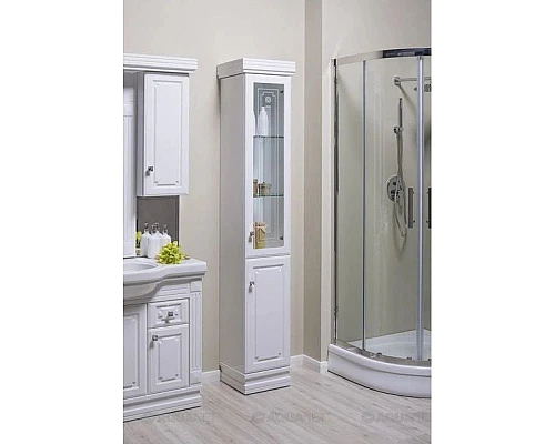 Заказать Пенал напольный белый Aquanet Фредерика 00175755 в магазине сантехники Santeh-Crystal.ru