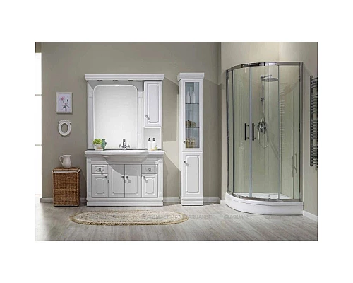 Заказать Пенал напольный белый Aquanet Фредерика 00175755 в магазине сантехники Santeh-Crystal.ru