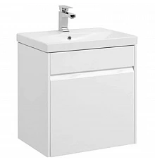 Тумба белый глянец 59 см Aquanet Палермо 00203934