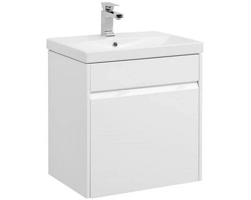 Приобрести Тумба белый глянец 59 см Aquanet Палермо 00203934 в магазине сантехники Santeh-Crystal.ru