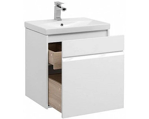 Приобрести Тумба белый глянец 59 см Aquanet Палермо 00203934 в магазине сантехники Santeh-Crystal.ru