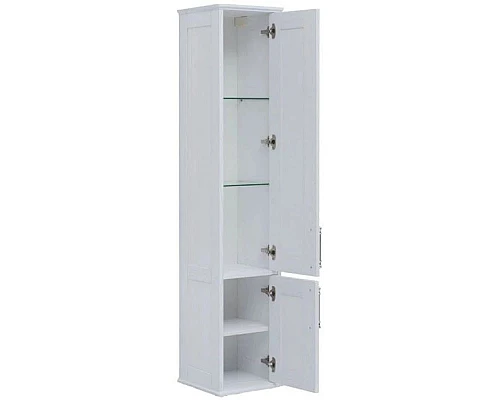 Купить Пенал подвесной белый ясень R Aquanet Бостон 00206547 в магазине сантехники Santeh-Crystal.ru