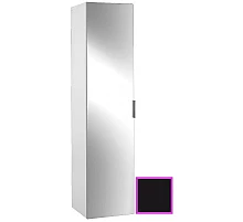 Пенал черный глянец с реверсивной зеркальной дверцей Jacob Delafon Odeon Up EB873-274