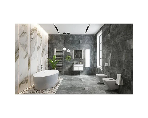 Заказать Пенал подвесной белый глянец R Roca Up ZRU9303014 в магазине сантехники Santeh-Crystal.ru