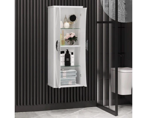 Заказать Пенал подвесной белый глянец Opadiris Ибица 00-00003628 в магазине сантехники Santeh-Crystal.ru