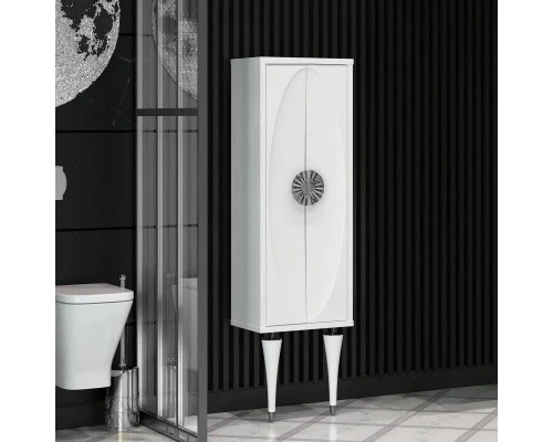 Заказать Пенал подвесной белый глянец Opadiris Ибица 00-00003628 в магазине сантехники Santeh-Crystal.ru