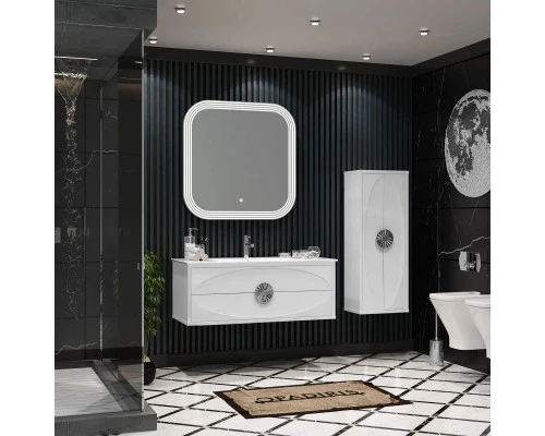 Заказать Пенал подвесной белый глянец Opadiris Ибица 00-00003628 в магазине сантехники Santeh-Crystal.ru