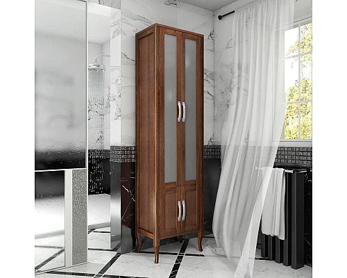 Заказать Пенал напольный светлый орех Opadiris Мираж 00-00000050 в магазине сантехники Santeh-Crystal.ru