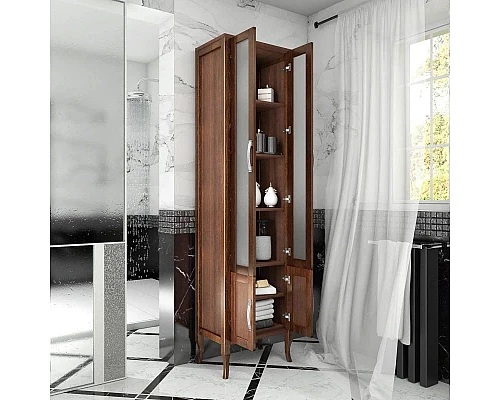 Заказать Пенал напольный светлый орех Opadiris Мираж 00-00000050 в магазине сантехники Santeh-Crystal.ru