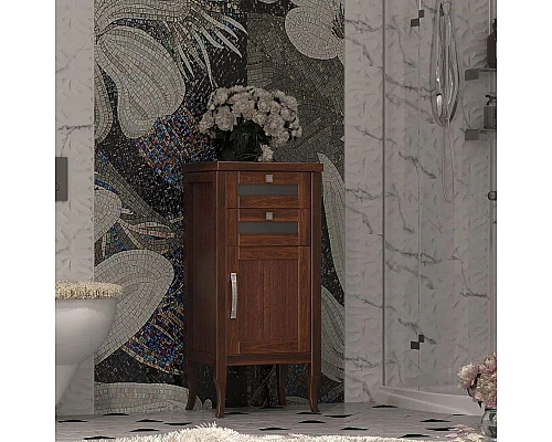 Приобрести Тумба напольная светлый орех 44 см R Opadiris Мираж 00-00000048 в магазине сантехники Santeh-Crystal.ru