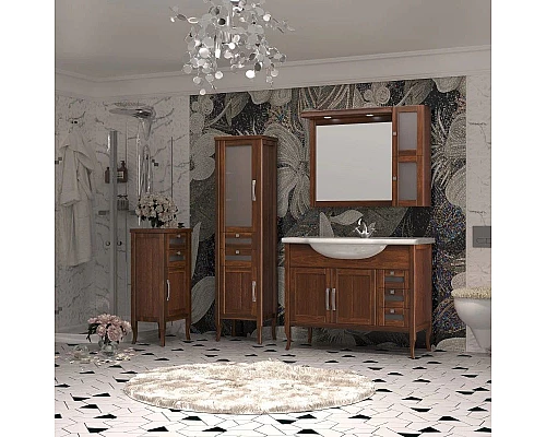 Приобрести Тумба напольная светлый орех 44 см R Opadiris Мираж 00-00000048 в магазине сантехники Santeh-Crystal.ru