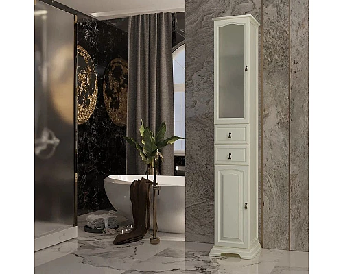 Заказать Пенал напольный слоновая кость L Opadiris Риспекто 00-00005829 в магазине сантехники Santeh-Crystal.ru