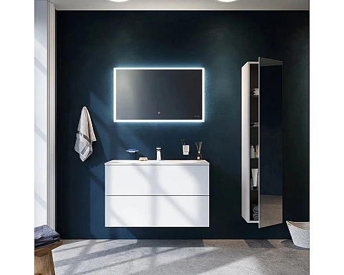 Купить Пенал подвесной белый глянец R Am.Pm Spirit V2.0 M70ACHMR0356WG в магазине сантехники Santeh-Crystal.ru