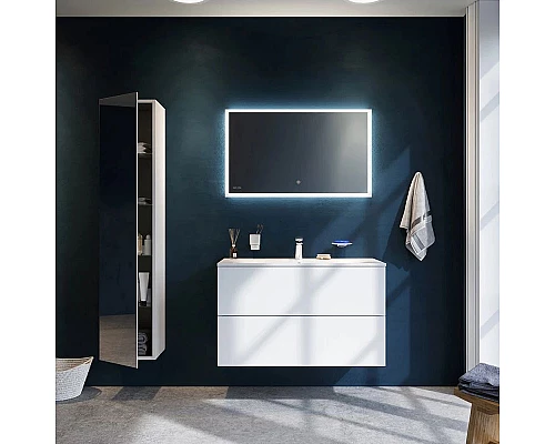 Купить Пенал подвесной белый глянец L Am.Pm Spirit V2.0 M70ACHML0356WG в магазине сантехники Santeh-Crystal.ru