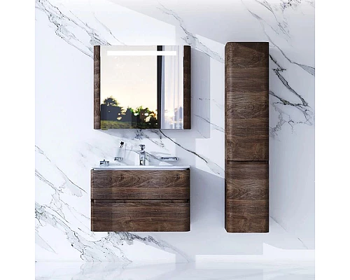 Заказать Пенал подвесной орех R Am.Pm Sensation M30CHR0406NF в магазине сантехники Santeh-Crystal.ru