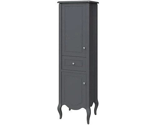 Купить Пенал напольный графит матовый L Caprigo Verona 33551L-TP810 в магазине сантехники Santeh-Crystal.ru