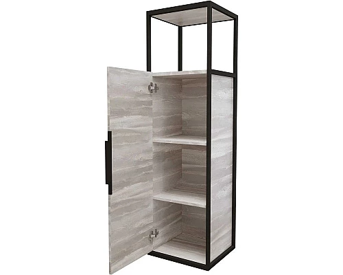 Заказать Пенал подвесной шанико/черный L/R Grossman Лофт 304002 в магазине сантехники Santeh-Crystal.ru