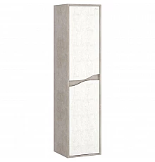 Пенал подвесной светлый камень/бетон крем L/R Onika Брендон 403565