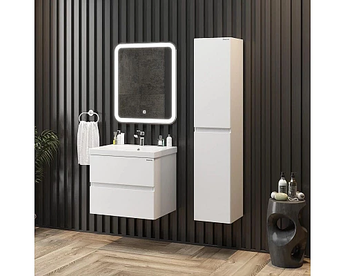 Купить Пенал подвесной белый глянец L/R Onika Эвада 403079 в магазине сантехники Santeh-Crystal.ru