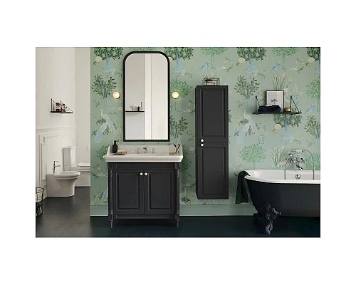 Заказать Пенал подвесной серый матовый R Jacob Delafon Cleo 1889 EB732D-MWB в магазине сантехники Santeh-Crystal.ru