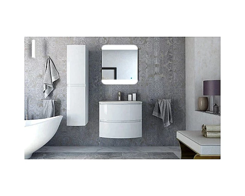 Купить Пенал подвесной Bianco Lucido L/R Cezares Vague 44322 в магазине сантехники Santeh-Crystal.ru