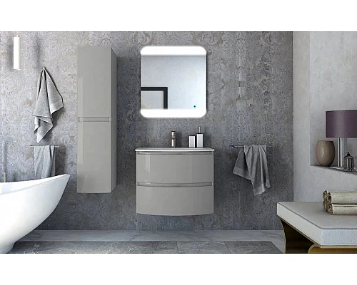 Купить Пенал подвесной Grigio Lucido L/R Cezares Vague 54857 в магазине сантехники Santeh-Crystal.ru