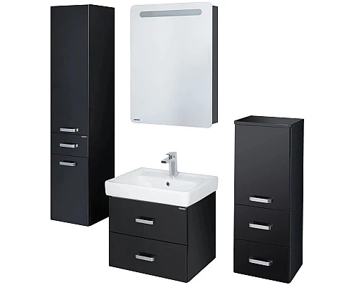 Приобрести Полуколонна подвесная черный Акватон Америна 1A137803AM950 в магазине сантехники Santeh-Crystal.ru