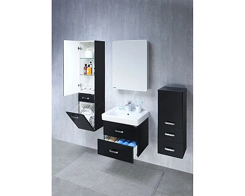 Приобрести Полуколонна подвесная черный Акватон Америна 1A137803AM950 в магазине сантехники Santeh-Crystal.ru