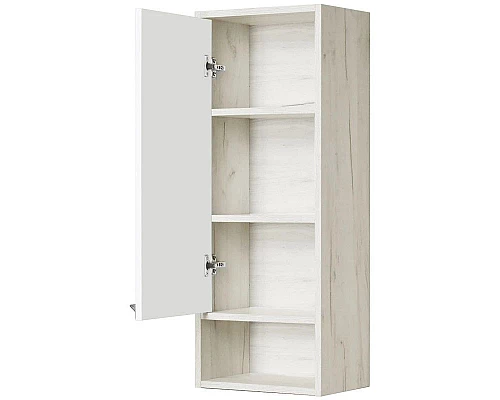 Приобрести Шкаф подвесной белый глянец/дуб крафт L Акватон Флай 1A237903FAX1L в магазине сантехники Santeh-Crystal.ru