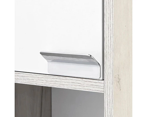 Приобрести Шкаф подвесной белый глянец/дуб крафт L Акватон Флай 1A237903FAX1L в магазине сантехники Santeh-Crystal.ru