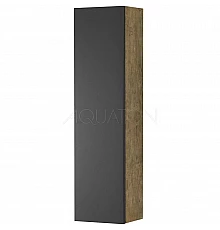 Модуль для зеркала 24х85 см дуб кантри/антрацит Акватон Терра 1A247403TEKA0