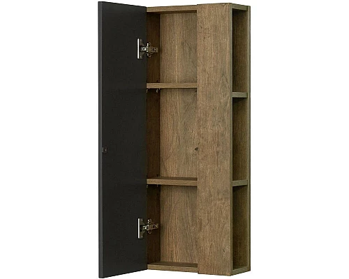 Приобрести Модуль для зеркала 35х85 см дуб кантри/антрацит Акватон Терра 1A247103TEKA0 в магазине сантехники Santeh-Crystal.ru