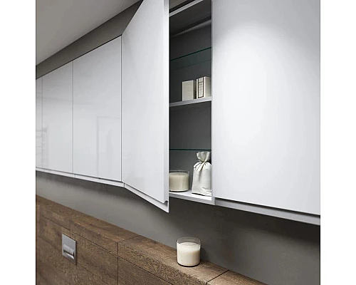 Купить Шкаф подвесной белый глянец Cersanit Moduo SW-MOD60/Wh в магазине сантехники Santeh-Crystal.ru