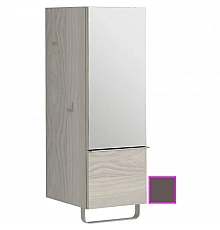 Полуколонна светло-коричневый глянец с зеркальной дверцей шарниры справа Jacob Delafon Odeon Up EB893D-G80