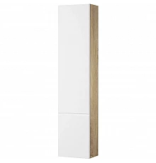 Модуль для зеркала 23х101 см дуб эндгрейн/белый матовый L Акватон Мишель 1A244303MIX40