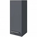 Шкаф одностворчатый графит матовый L Caprigo Accord 2260L-TP810