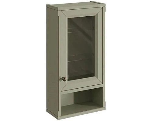 Заказать Шкаф одностворчатый фисташковый матовый R Caprigo Jardin 10492R-B059 в магазине сантехники Santeh-Crystal.ru