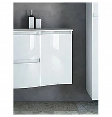 Шкаф одностворчатый 34х55 Bianco Lucido R Cezares Vague 44222