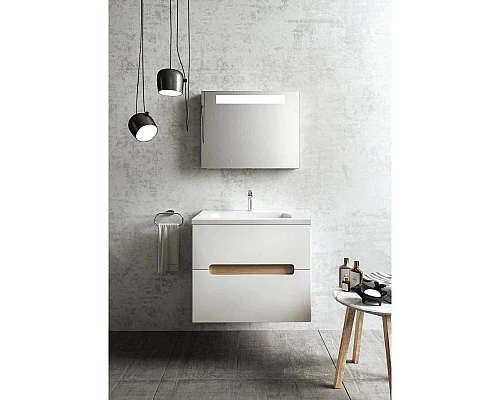 Купить Зеркало с подсветкой береза 60х55 см Ravak Classic 600 X000000307 в магазине сантехники Santeh-Crystal.ru