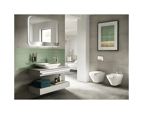 Приобрести Зеркало со светодиодной подсветкой 80х70 см Ideal Standard Tonic II R4346KP в магазине сантехники Santeh-Crystal.ru