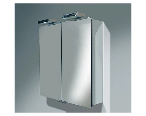 Купить Зеркальный шкаф с галогеновой подсветкой 70х76 см Keuco Elegance в магазине сантехники Santeh-Crystal.ru