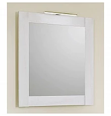 Зеркало 70х80 см с подсветкой сосна беленая Aqwella 5 Stars Symphony Sim.02.07/SB