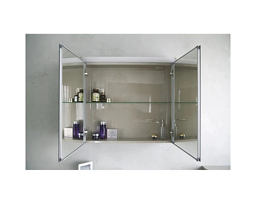 Приобрести Зеркальный шкаф с  подсветкой 100х70 см BelBagno BB1000BMS/TL в магазине сантехники Santeh-Crystal.ru