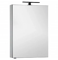 Зеркальный шкаф 60х85 см серый антрацит Aquanet Алвита 00183989