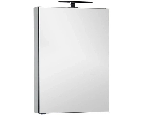 Приобрести Зеркальный шкаф 60х85 см серый антрацит Aquanet Алвита 00183989 в магазине сантехники Santeh-Crystal.ru