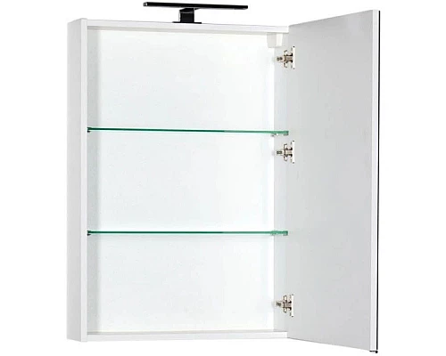Приобрести Зеркальный шкаф 60х85 см белый Aquanet Алвита 00183994 в магазине сантехники Santeh-Crystal.ru