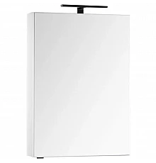 Зеркальный шкаф 60х85 см белый Aquanet Алвита 00183994